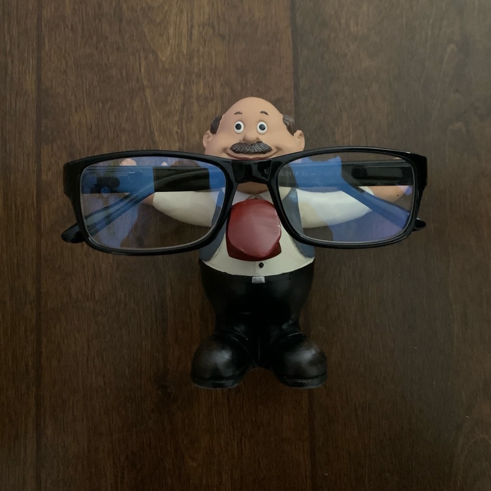 Adorable Grandpa Eyeglass Holder